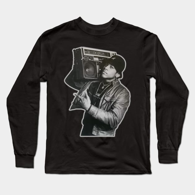 Classic L.L. Cool J  Retro Long Sleeve T-Shirt by Gumilang